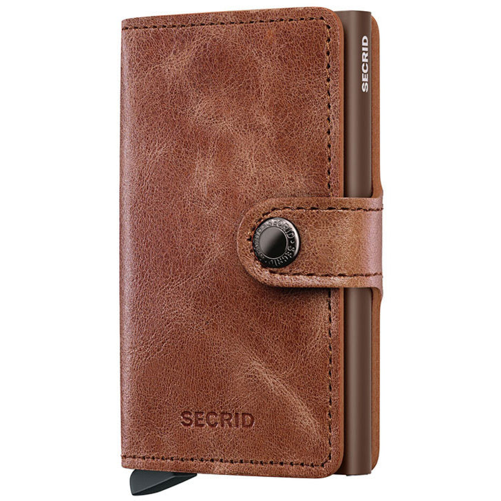 Secrid Miniwallet Vintage Cognac-Brown image 0
