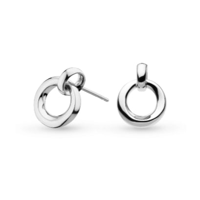 Kit Heath Bevel Cirque Link Stud Earrings image 0