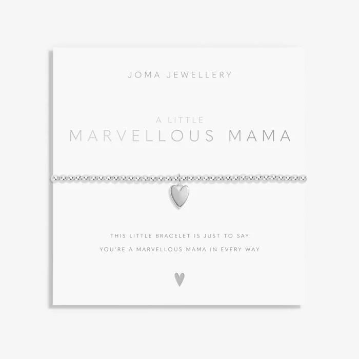 A Little 'Marvellous Mama' Bracelet in Silver Plating image 0
