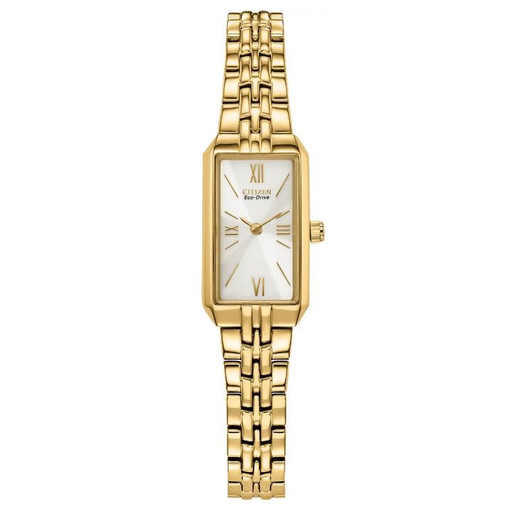 Citizen EG2693-51P Ladies Gold Plate Eco-Drive Watch 26010003 image 0
