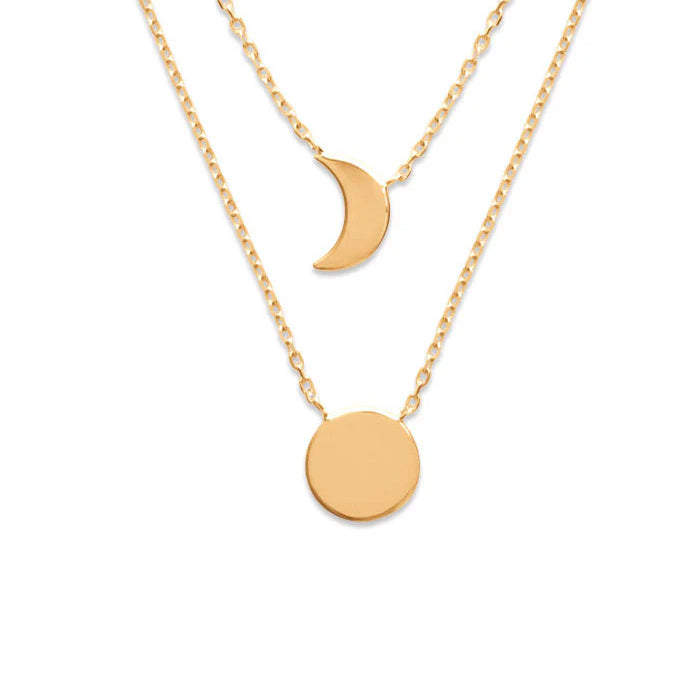 The Sun and the Moon Necklace image 0