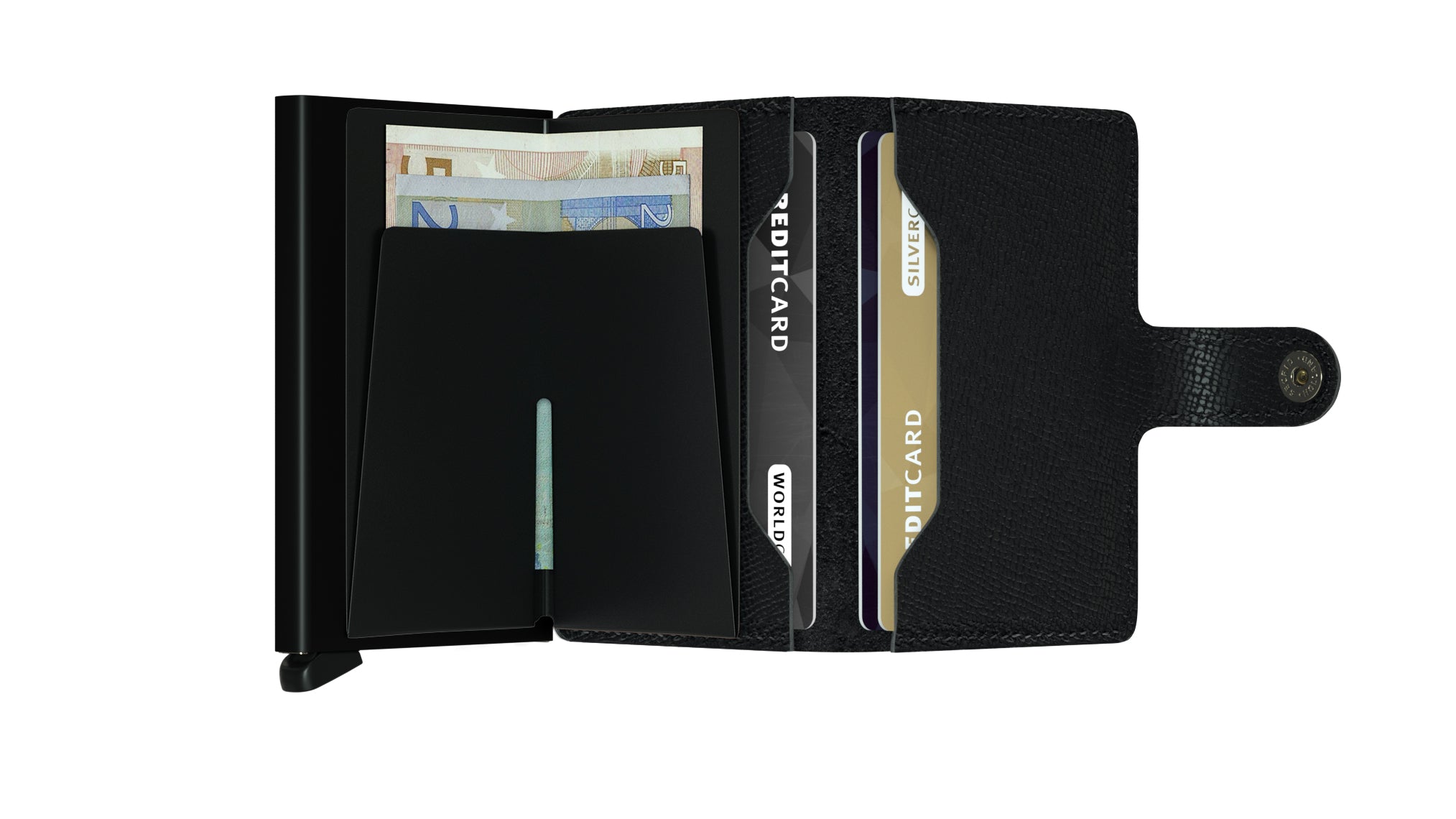 Secrid MC-Black Miniwallet Crisple Black 1718074 image 1