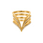Quartermaine EMR3 18kt Gold & Diamond Empire V Ring  05030016 image 0