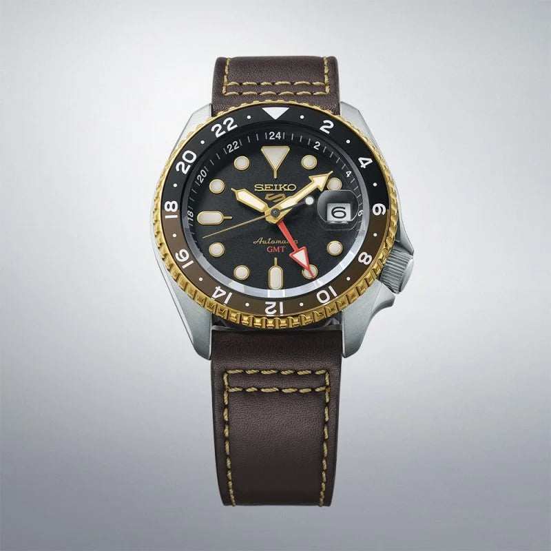 Seiko 5 Sports SKX GMT in Mocha image 1