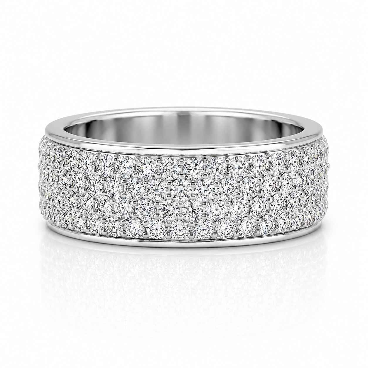 18kt Pave Diamond Dress Ring