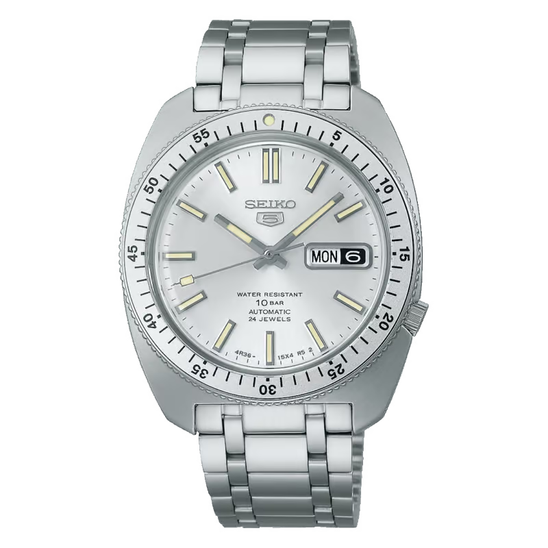 Seiko 5 Sports ‘Gene Kranz’ Recreation Limited Edition in Silver tone image 0