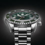 Seiko SPB381J1 Prospex 1968 Heritage Diver’s GMT Watch in ‘Marine Green’ image 3