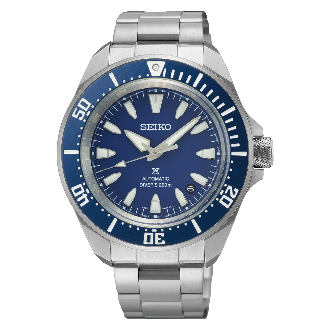 Seiko Prospex 4R Compact Mechanical Diver’s Watch in Cobalt Blue SRPL51 image 0