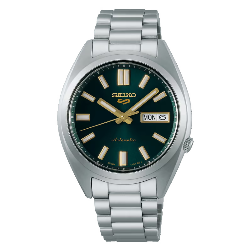 Seiko 5 Sports SNXS Vintage Gold Collection – in ‘Green Tie’ SRPL57K1 image 0