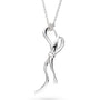 Kit Heath Serenity Ribbon Bow Loop Necklace image 0