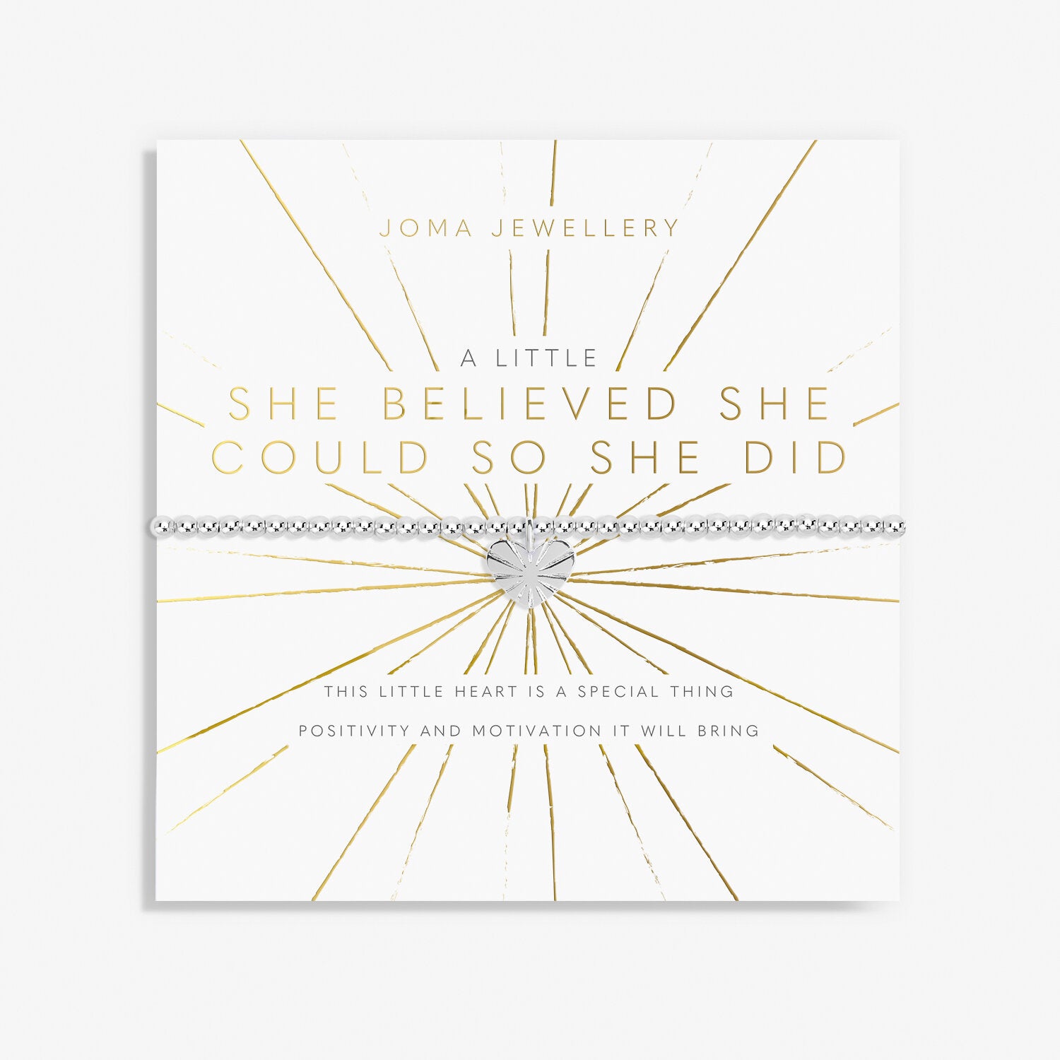 A Little 'She Believed She Could' Bracelet image 0