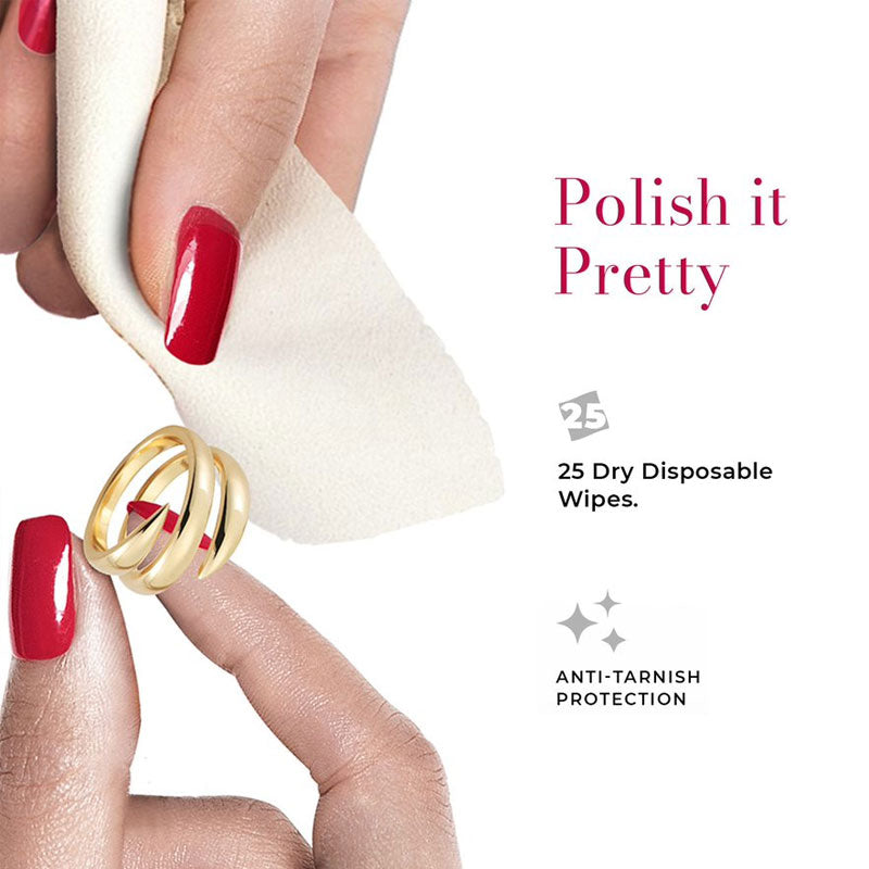 Connoisseurs Jewellery Wipes