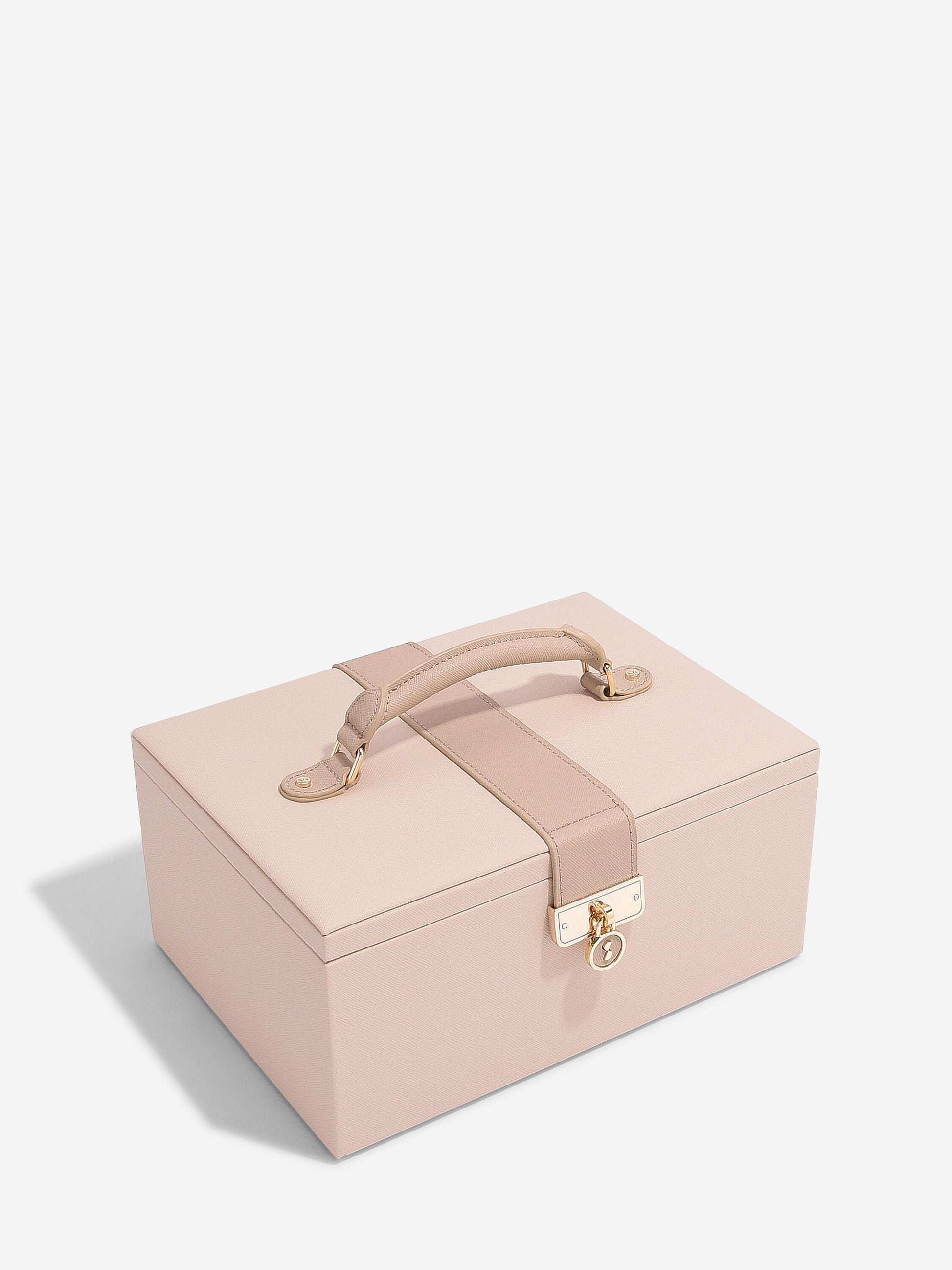 Luxury Classic Jewellery Box - Blush & Gold