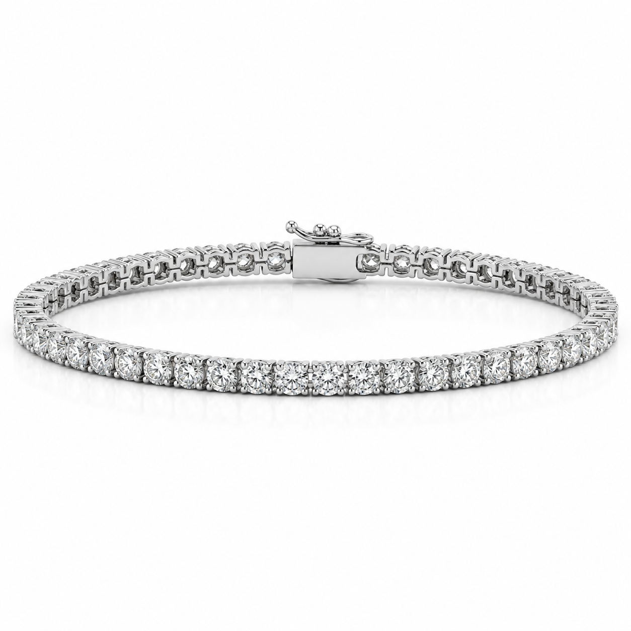 9kt Lab Grown Diamond Tennis Bracelet