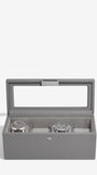 4 Piece Watch Box - Slate Grey