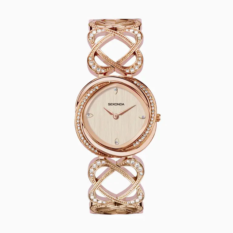Hidden Hearts Ladies Watch