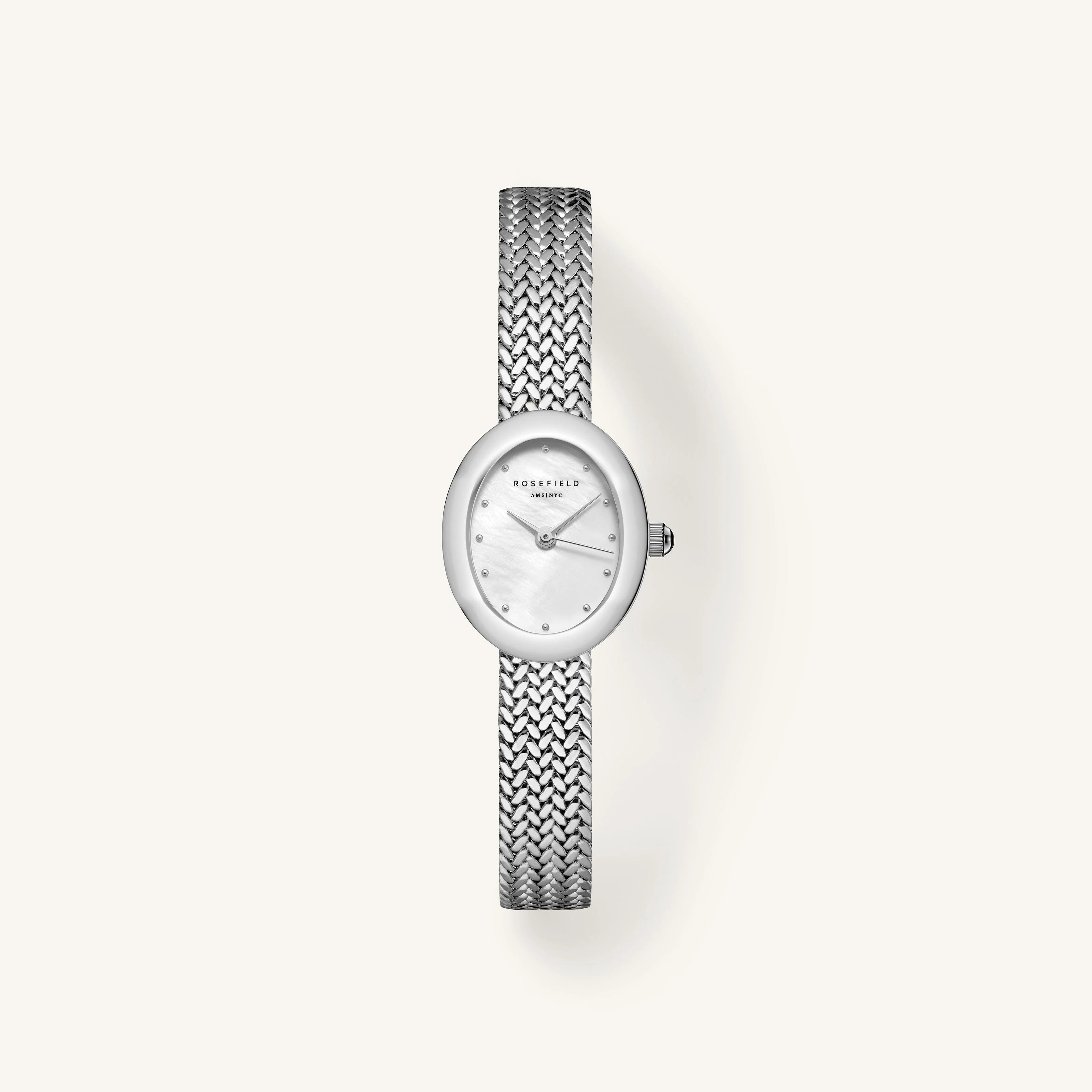 Mini Oval Silver